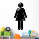 woman female symbol Wall Decal
