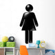 woman female symbol Wall Decal