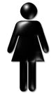 woman female symbol Wall Decal