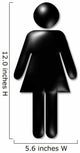 woman female symbol Wall Decal
