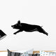 Pig Symbol Black Vector Wall Decal
