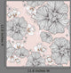 Pink Vintage Floral Wall Mural