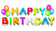 Happy Birthday Wall Decal