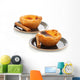 Custard Pies with cinnamon sticks Wall Mural