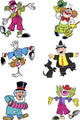 Different Clowns