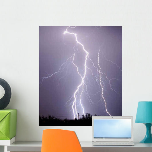 Lightning Strike Tucson Wall Decal