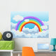 Rainbow and Clouds Sky