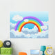 Rainbow and Clouds Sky