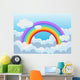 Rainbow and Clouds Sky