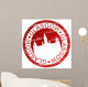 Stamp - Glasgow Scotland Wall Decal