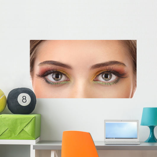 Beautiful Female Eyes with
