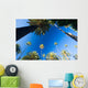California palm trees Wall Mural