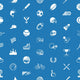 Seamless Sport Texture Wall Decal