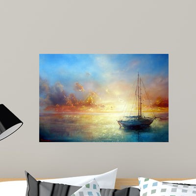 Seascape Pier shown on a wall
