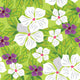 Floral Seamless Pattern with Wall Decal