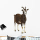 Toggenburg goat looking away Wall Decal
