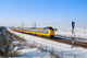 Dutch Train Snowy Winter
