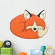 Fox Sleeping Wall Decal