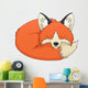 Fox Sleeping Wall Decal
