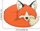 Fox Sleeping Wall Decal