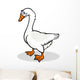 goose farm bird animal cartoon illustration Wall Decal