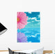 Pink flower Wall Mural