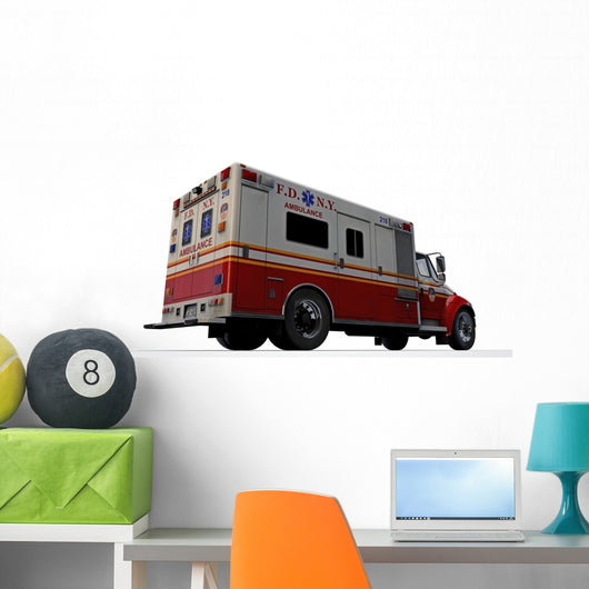ny ambulance Wall Decal