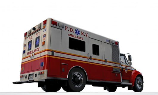 ny ambulance Wall Decal