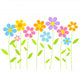 Spring Flowers Wall Decal