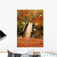 Autumn Bridge Wall Decal