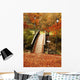 Autumn Bridge Wall Decal