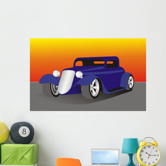 Hotrod Wall Mural