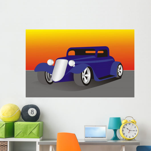 Hotrod Wall Mural