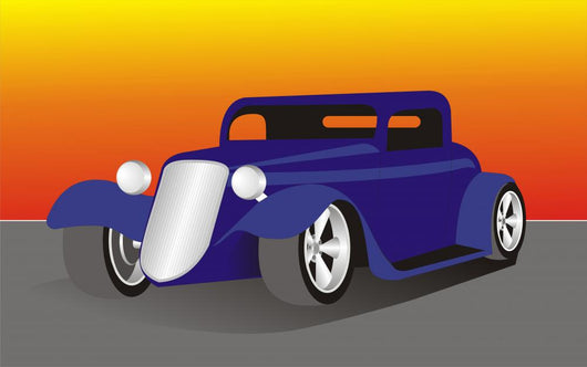 Hotrod Wall Mural