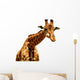 Giraffe Illustration Wall Decal
