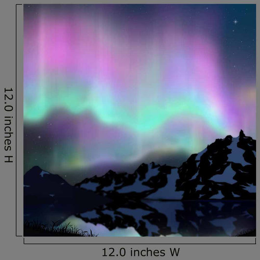 Aurora over Lake