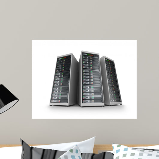 IT server grid Wall Decal