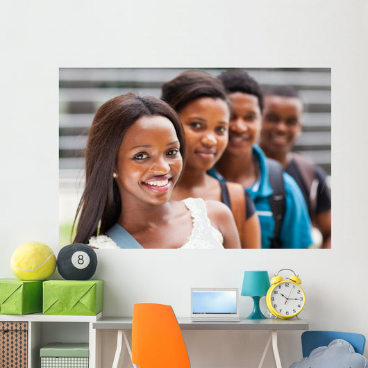 Group African College Students