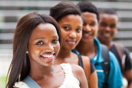 Group African College Students