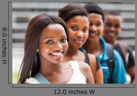 Group African College Students
