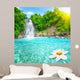 Lotus Flower Waterfall Pool