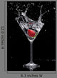 Martini Drink Splashing out
