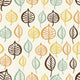 Seamless Hand-Drawn Leaves Wall Decal