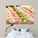 Tray with Delicious Cakes