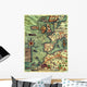 Old Map Wall Mural