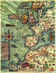 Old Map Wall Mural