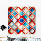 Mosaic Glass Seamless Pattern Wall Decal