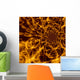 Sun Burst Fractal Wall Decal