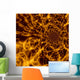 Sun Burst Fractal Wall Decal