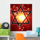 Star David Wall Decal